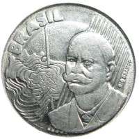 Монета Бразилия 50 сентаво 2003