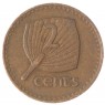 Фиджи 2 цента 1969