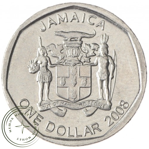 Ямайка 1 доллар 2008 — 937030574