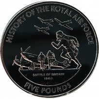 Гернси 5 фунтов 2008 Битва за Британию 1940