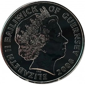 Гернси 5 фунтов 2008 Битва за Британию 1940