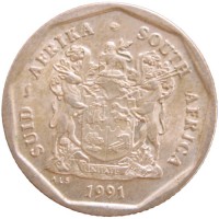 ЮАР 50 центов 1991
