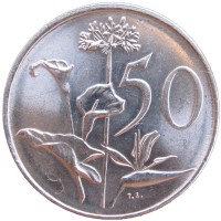 ЮАР 50 центов 1984