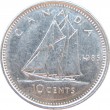 Канада 10 центов 1985