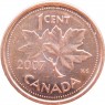 Канада 1 цент 2007