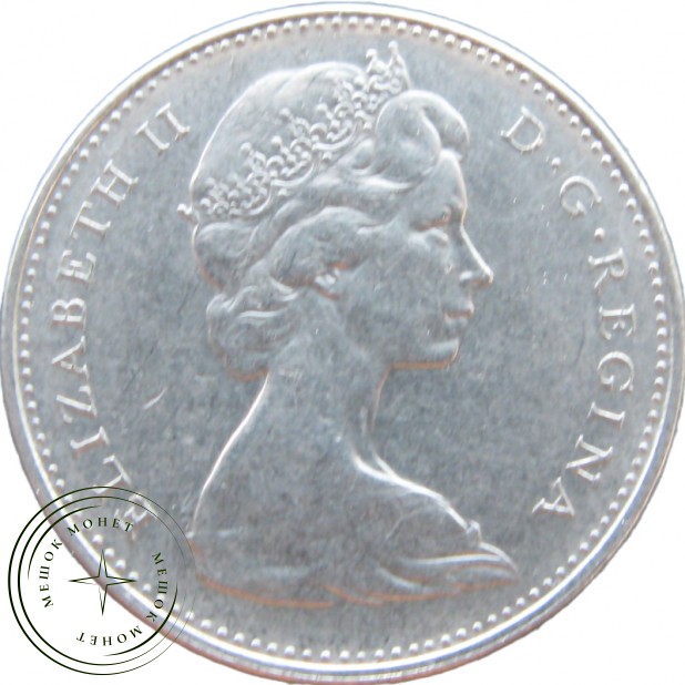 Канада 5 центов 1975