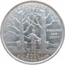 США 25 центов 2001 Вермонт