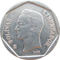 Монета Венесуэла 100 боливар 2001