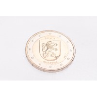 Монета Латвия 2 евро 2017 Курземе