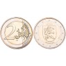 Латвия 2 евро 2017 Историческая область Курземе