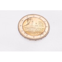 Люксембург 2 евро 2018 150 лет Конституции Люксембурга.