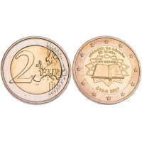 Монета Ирландия 2 евро 2007 Римский договор
