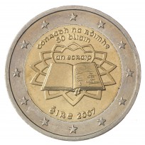 Монета Ирландия 2 евро 2007 Римский договор