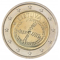 Литва 2 евро 2016 Балтийская Культура