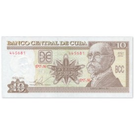 Куба 10 песо 2016