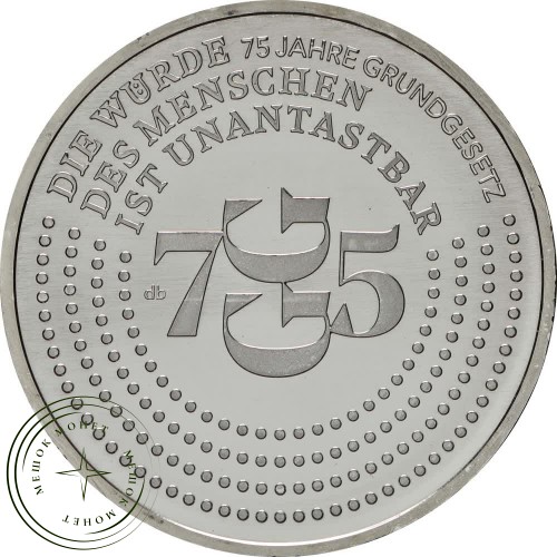 Германия 2 евро 2024 75 лет Основному Закону — 937042458
