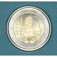 Монета Ватикан 2 евро 2019 90-летие основания города‑государства Ватикан