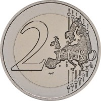 Монета Франция 2 евро 2023 Летние Олимпийские игры в Париже 2024 Кулачный бой (Буклет)