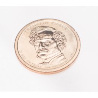 Монета США 1 доллар 2010 Франклин Пирс