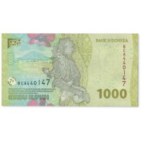 Индонезия 1000 рупий 2024