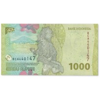 Банкнота Индонезия 1000 рупий 2024