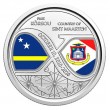 Нидерландские Антильские острова 5 гульденов 2020 10 лет Автономии Кюрасао и Синт-Мартина