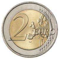 Монета Финляндия 2 евро 2012 Хелена Шерфбек