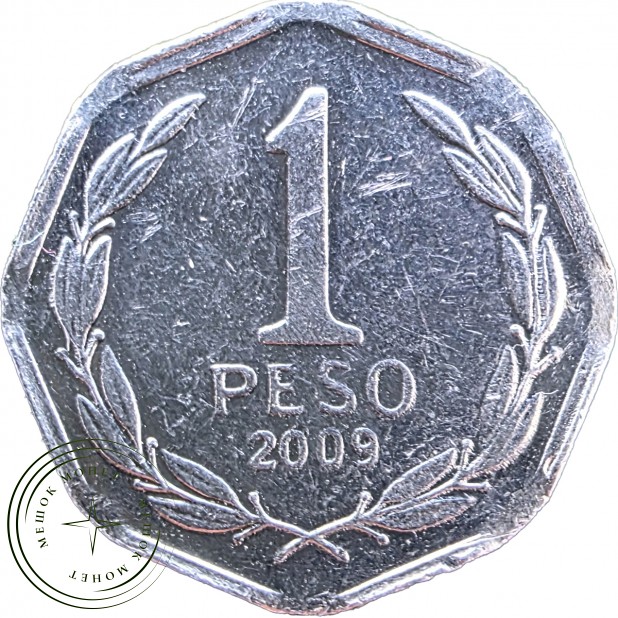 Чили 1 песо 2009 — 937046690