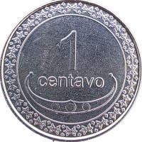 Монета Тимор 1 сентаво 2003