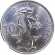 Соломоновы острова 10 центов 2012