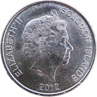 Монета Соломоновы острова 10 центов 2012