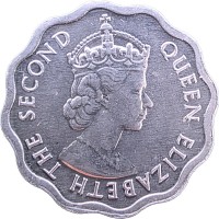 Монета Белиз 1 цент 2007