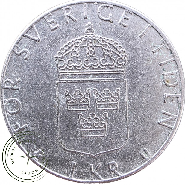 Швеция 1 крона 1977 — 937046704