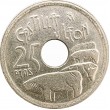 Испания 25 песет 1995