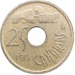 Испания 25 песет 1994 Канарские острова