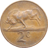 ЮАР 2 цента 1966