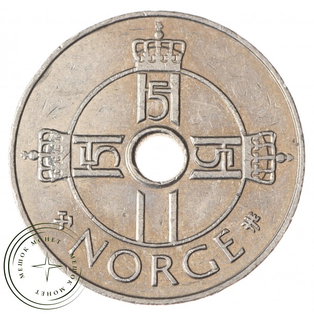 Норвегия 1 крона 2000