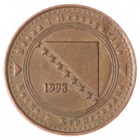 Монета Босния и Герцеговина 10 фенингов 1998