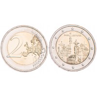 Монета Литва 2 евро 2020 Гора крестов