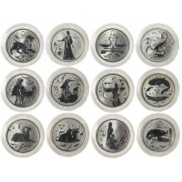 Набор 2 рубля 2005 Знаки зодиака 12 монет