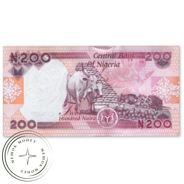 Нигерия 200 найра 2023