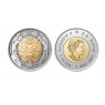 Канада набор 2 монеты 2 доллара 2020 Билл Рид и медведь Хайда