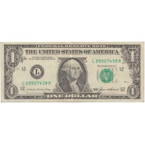 Банкнота США 1 доллар 1985