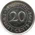 Маврикий 20 центов 1994