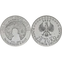 Монета Германия 20 евро 2024 Кант