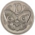 Новая Зеландия 10 центов 1975
