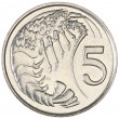Каймановы острова 5 центов 2008