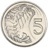Каймановы острова 5 центов 2008