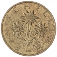 Австрия 1 шиллинг 1993