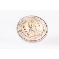 Монета Бельгия 2 евро 2009 200 лет со дня рождения Луи Брайля